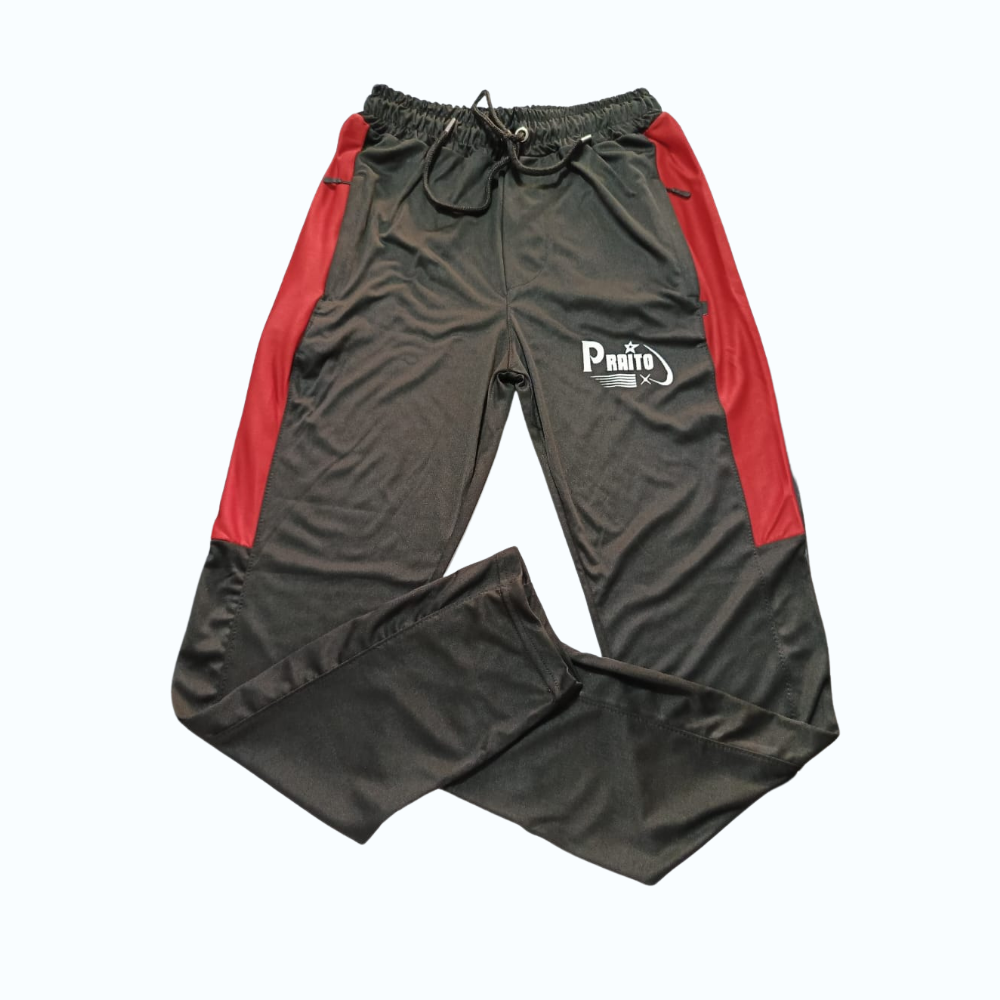 PRAITO Red and Black Track Suit