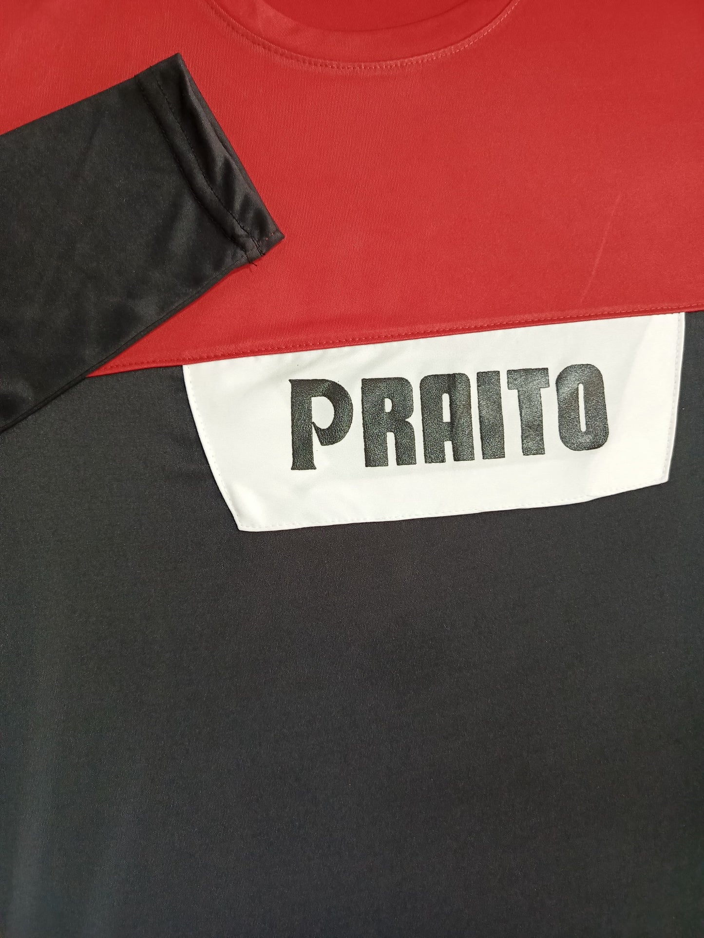 PRAITO Red and Black Track Suit