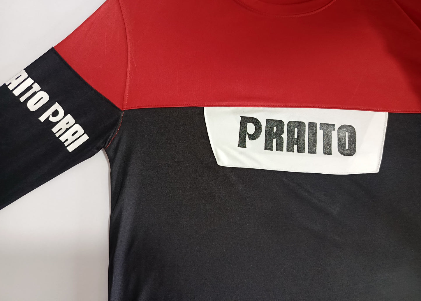 PRAITO Red and Black Track Suit