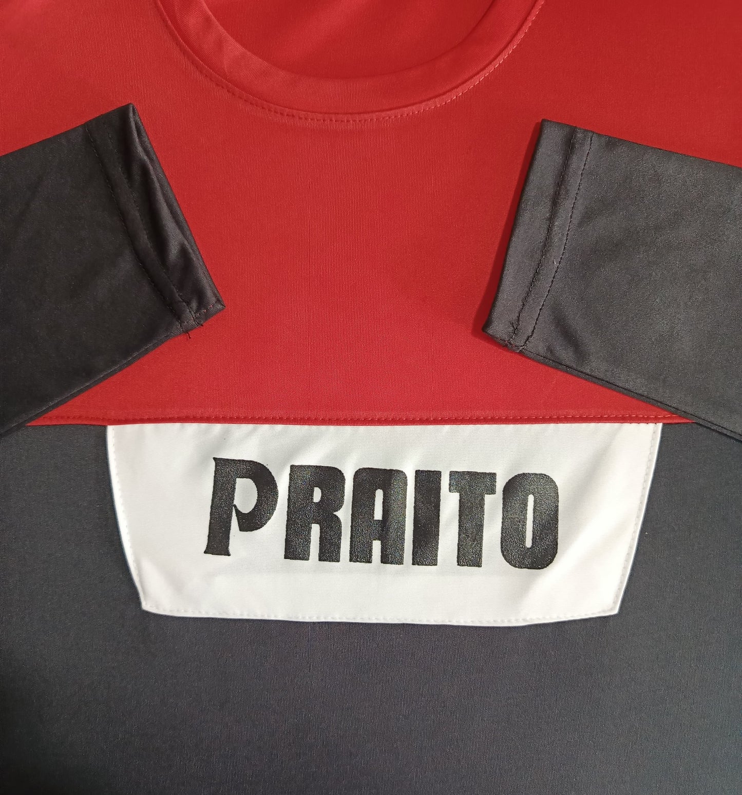 PRAITO Red and Black Track Suit