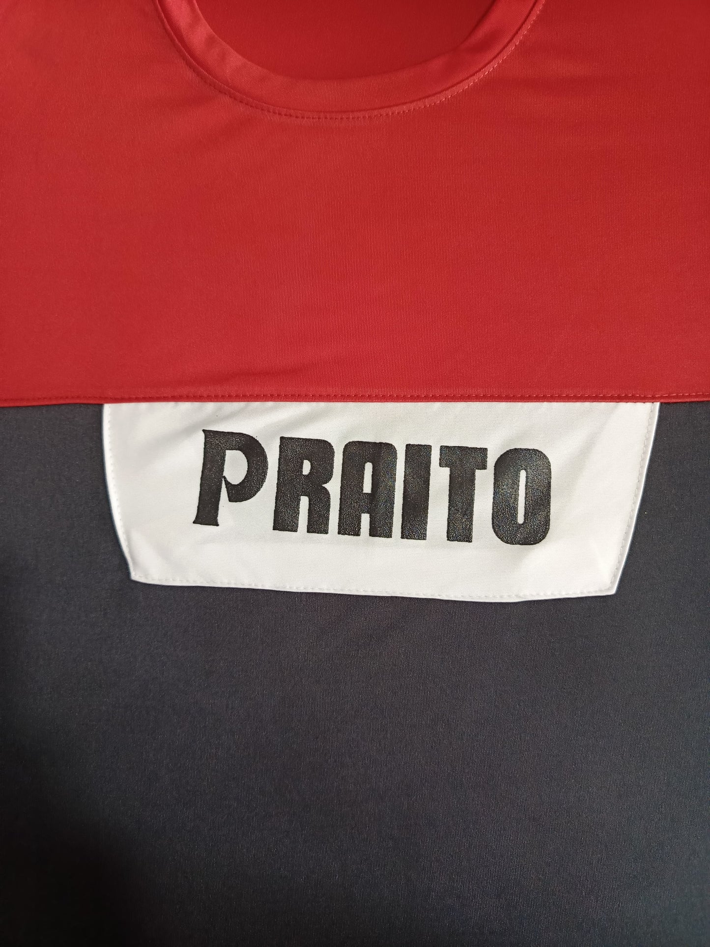 PRAITO Red and Black Track Suit