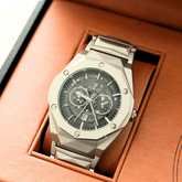 Hublot Matte Diamond Cut Watch