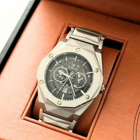 Hublot Matte Diamond Cut Watch